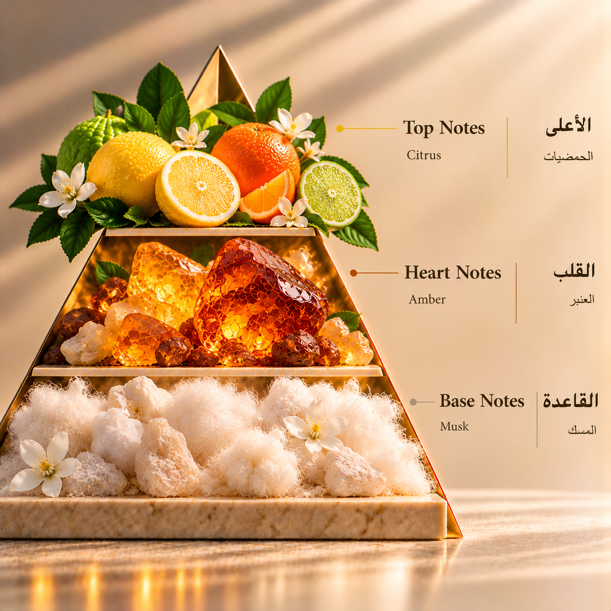 Fragrance pyramid / الهرم العطري — Mint
