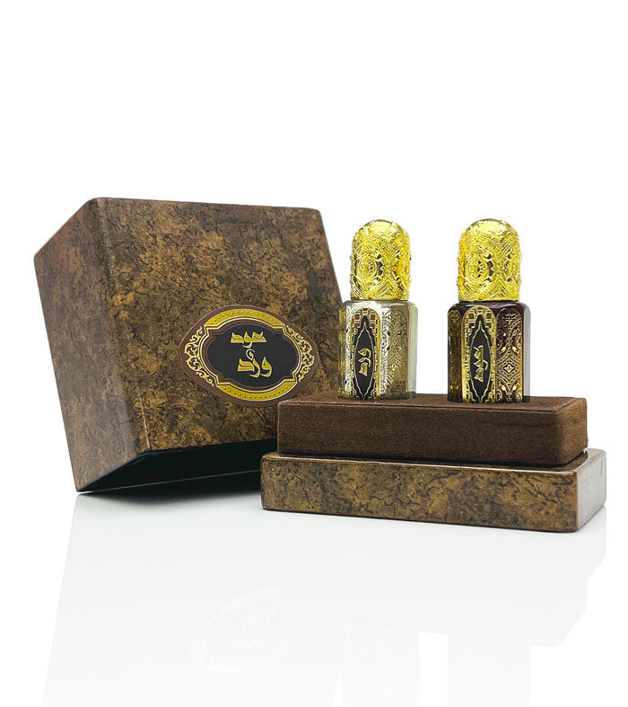 Oud and Ward - For him and her - Arabic Oil - 5.8 ML Each - Junaid Perfumes - Kuwait