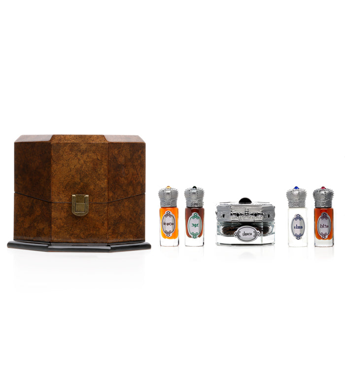 Tashkeelah - For him & her - Perfume Oil - 5.8 ML Each and 17.5 Gram - Junaid Perfumes - Kuwait