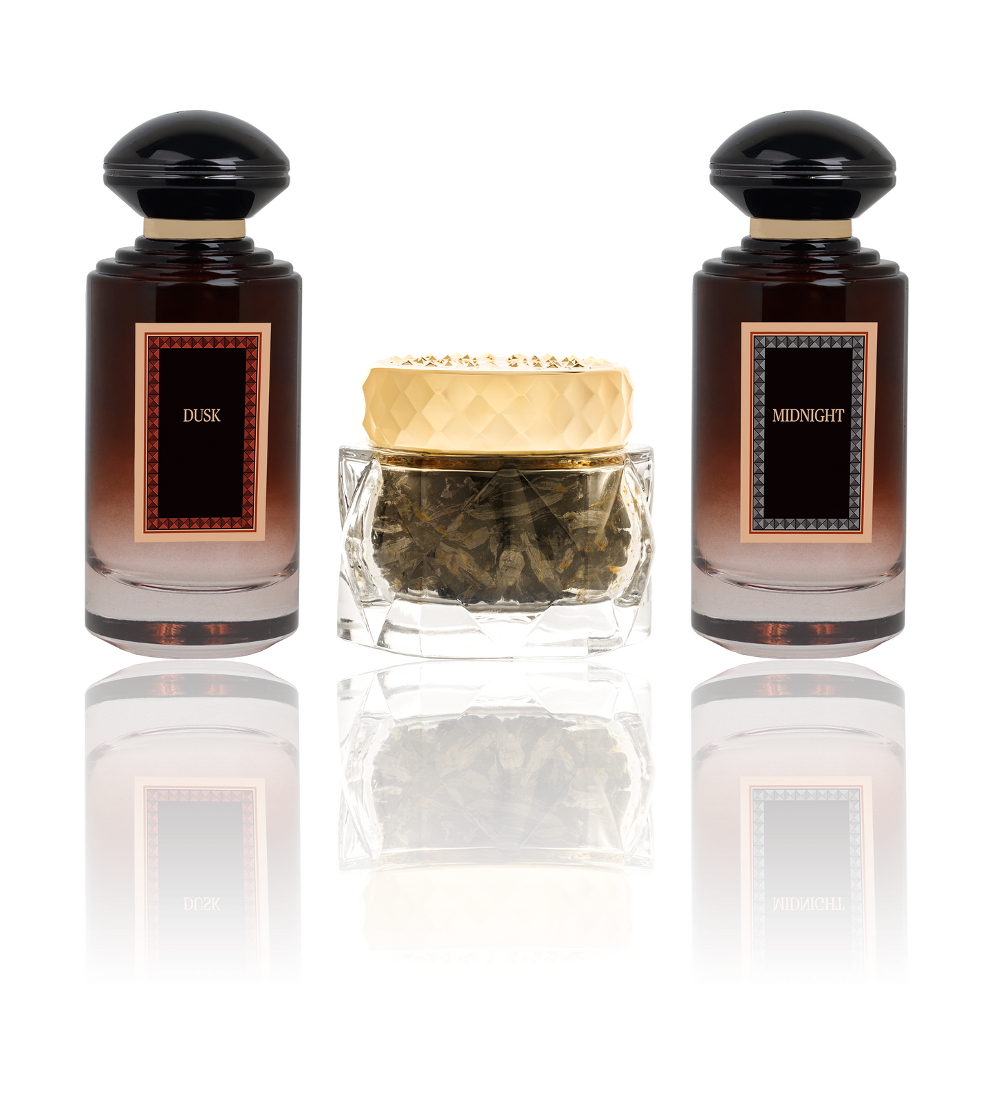 Onyx Collection - For him and her - Perfume Spray Collection - 100 ML & 60 Gram - Junaid Perfumes - Kuwait