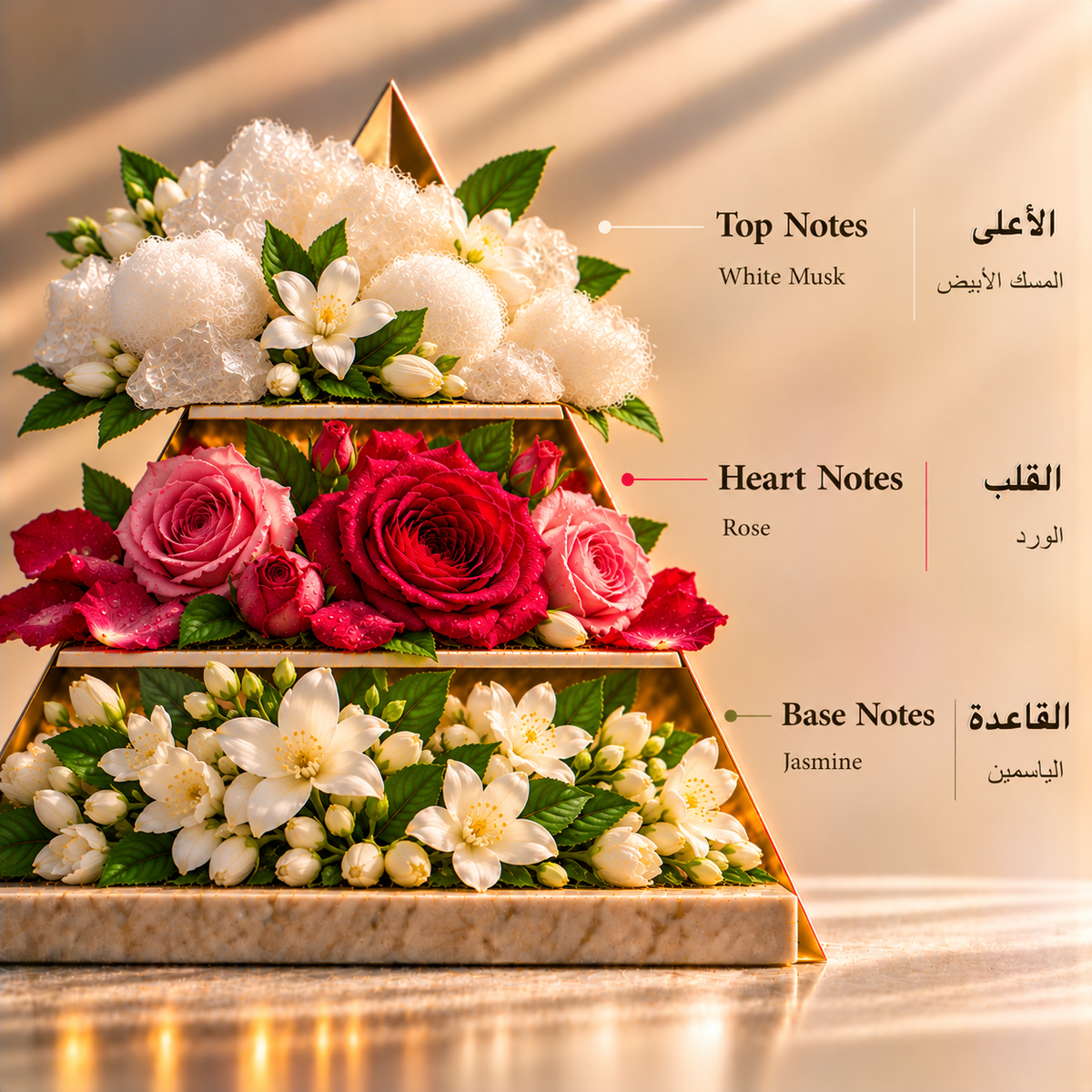 Fragrance pyramid / الهرم العطري — Futaina