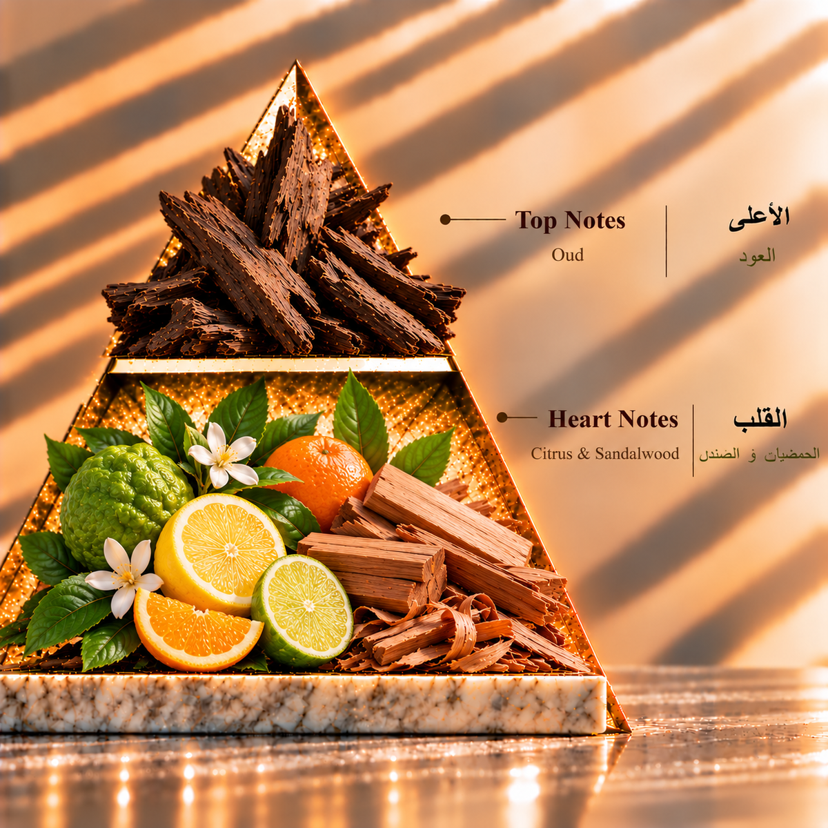 Fragrance pyramid / الهرم العطري — Mamool Muntaha - Bakhoor 60 Grams