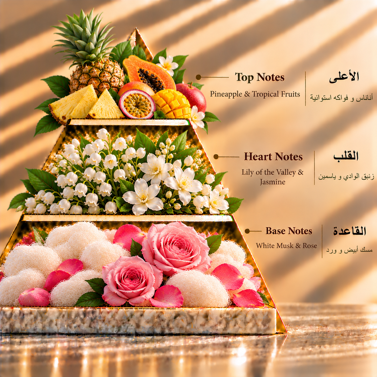 Fragrance pyramid / الهرم العطري — Suhaiyah