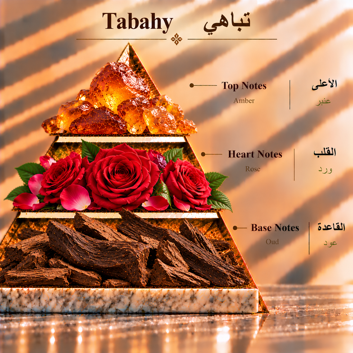 Fragrance pyramid / الهرم العطري — Tabahy